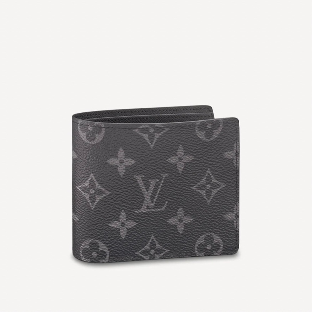 Louis Vuitton Black Monogram Multiple Wallet